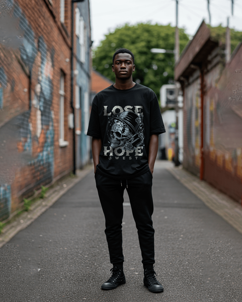 G West Lose Hope Men's Oversized T-Shirt G West
