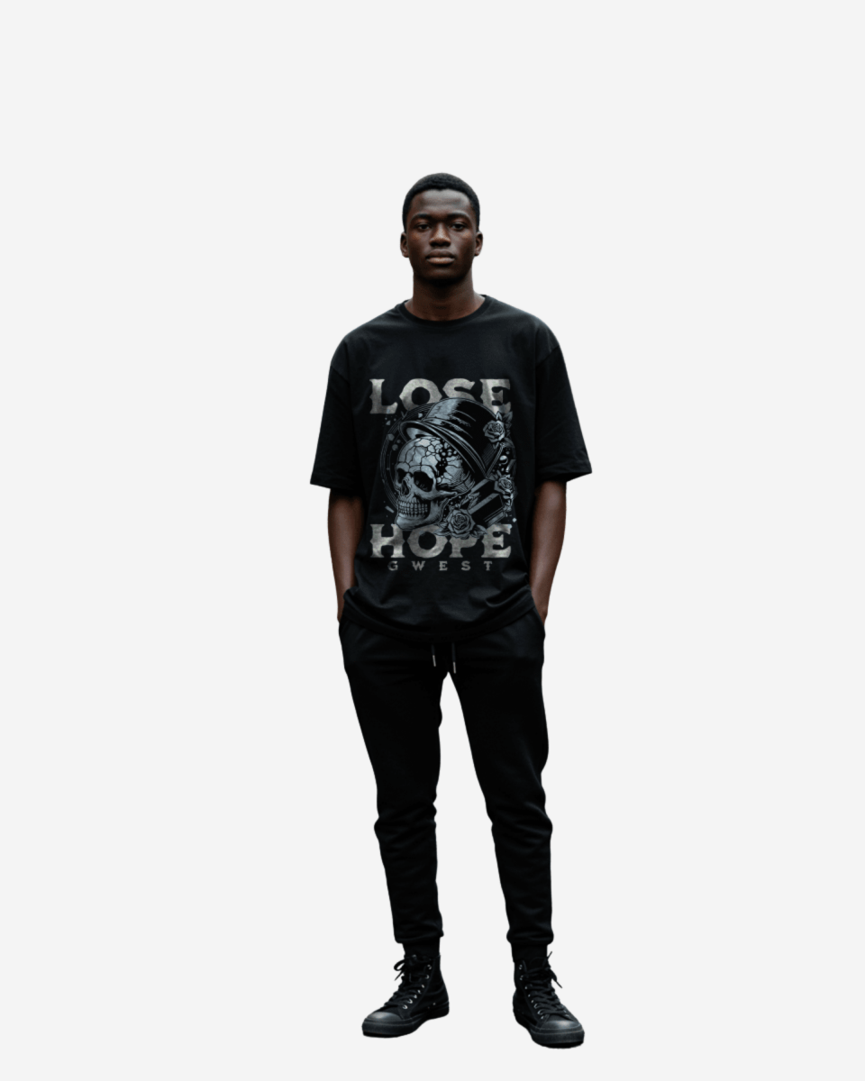 G West Lose Hope Men's Oversized T-Shirt G West