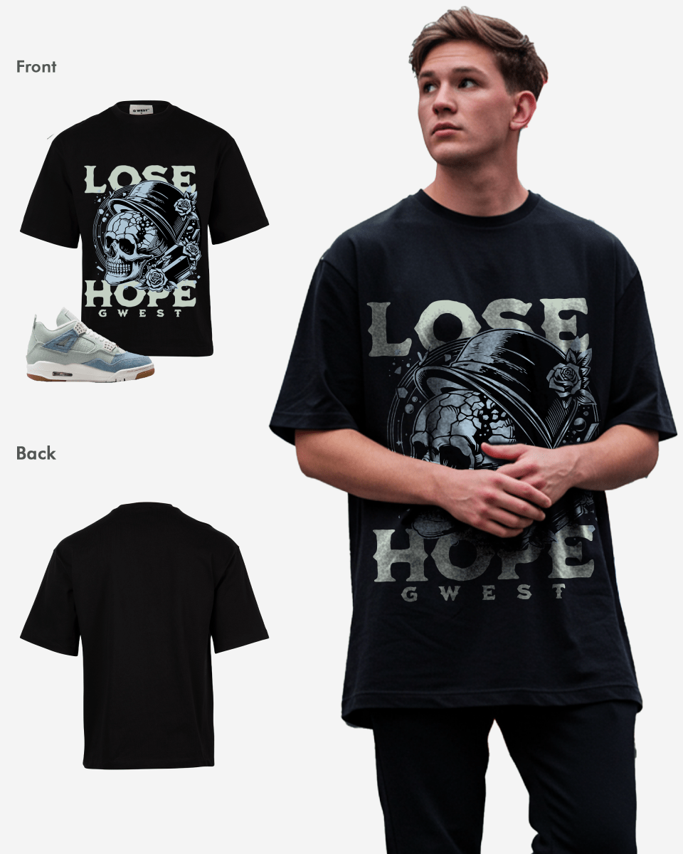G West Lose Hope Men's Oversized T-Shirt G West