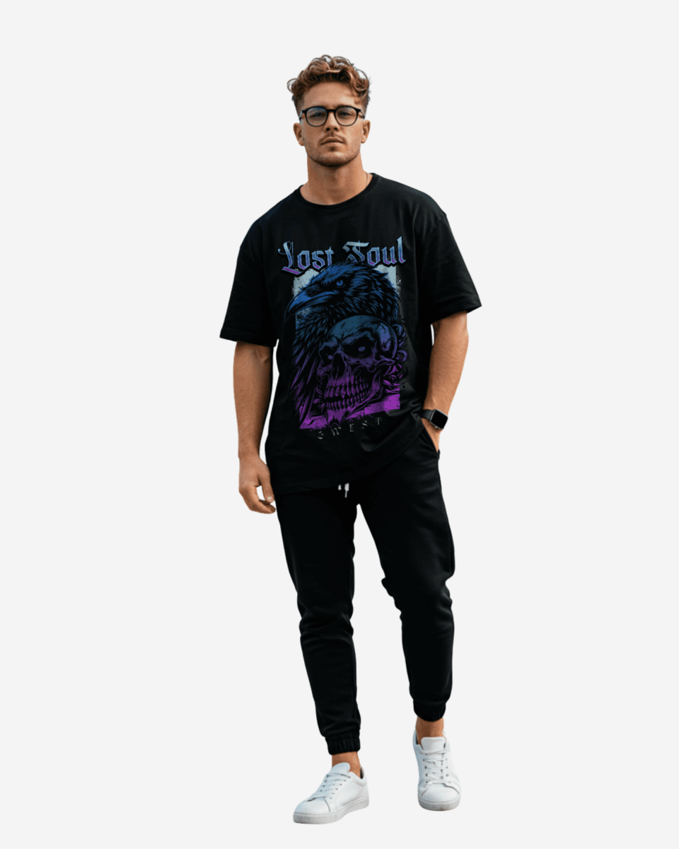 G West Lost Soul Oversized T-Shirt Mens