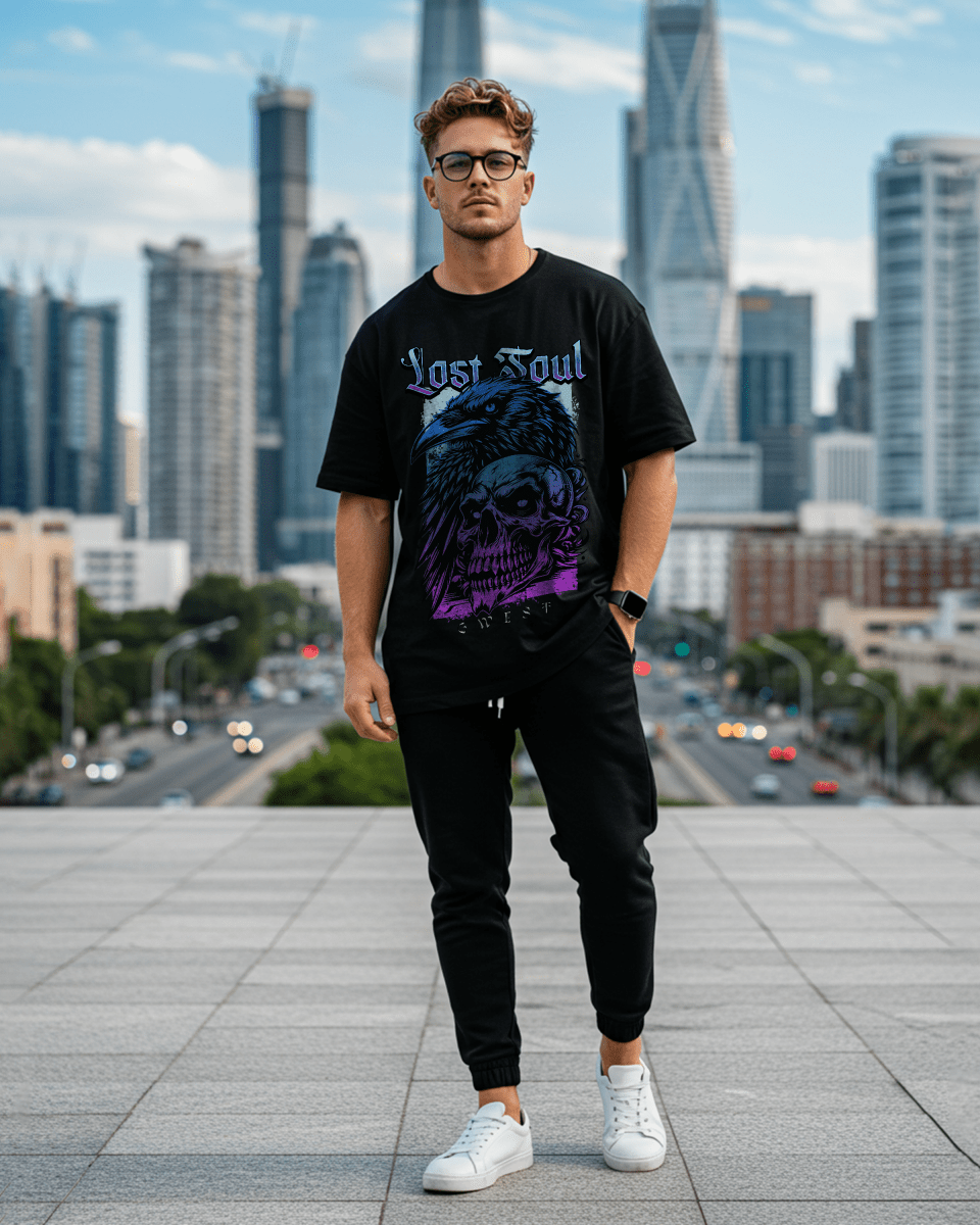 G West Lost Soul Camiseta extragrande para hombre