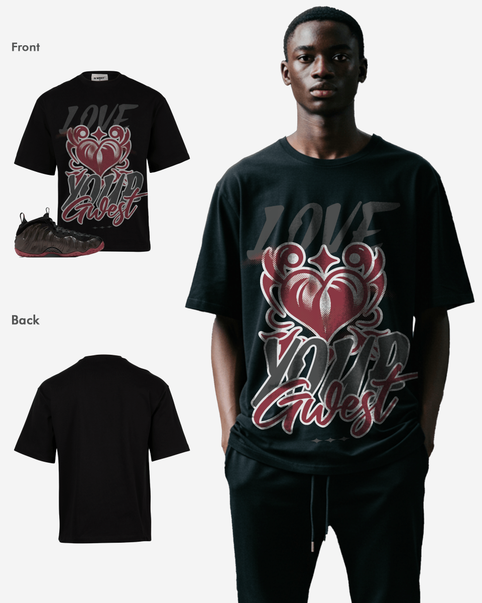 G West Love Your Self Oversized T-Shirt Mens G West