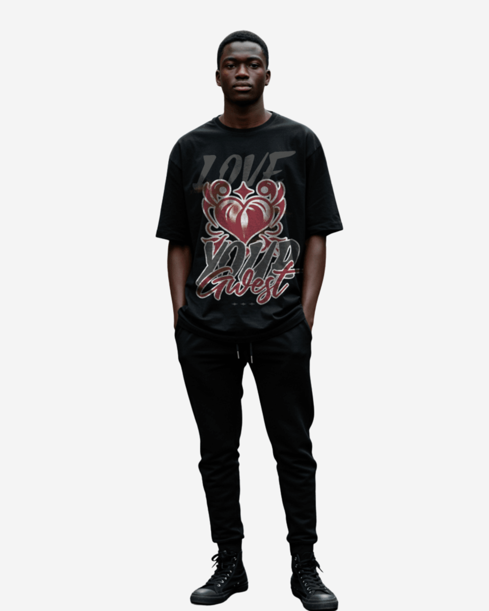 G West Love Your Self Oversized T-Shirt Mens G West