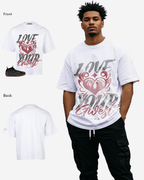 G West Love Your Self Oversized T-Shirt Mens G West