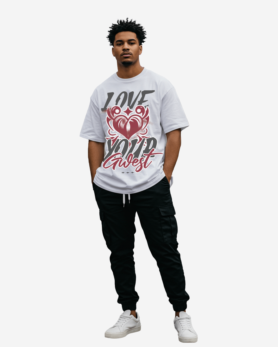 G West Love Your Self Oversized T-Shirt Mens G West