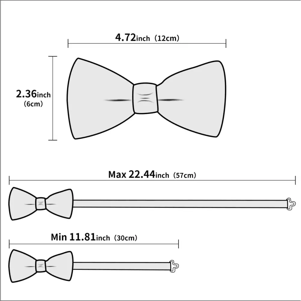 Luxury Butterfly Beige Silk Bow Ties For Men Gentlemens Cufflinks Set Elegant Design Wedding Party Bowties For Tuxedo Excellent Gift For Prom Stevvex
