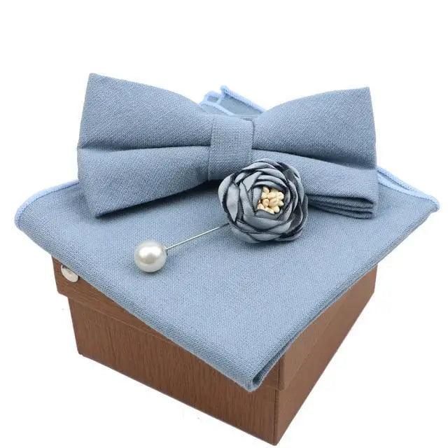 Luxury Men Cotton Colorful Bowtie Elegant Design Perfect Gifts For Men Fashionable Party Bowtie Stevvex