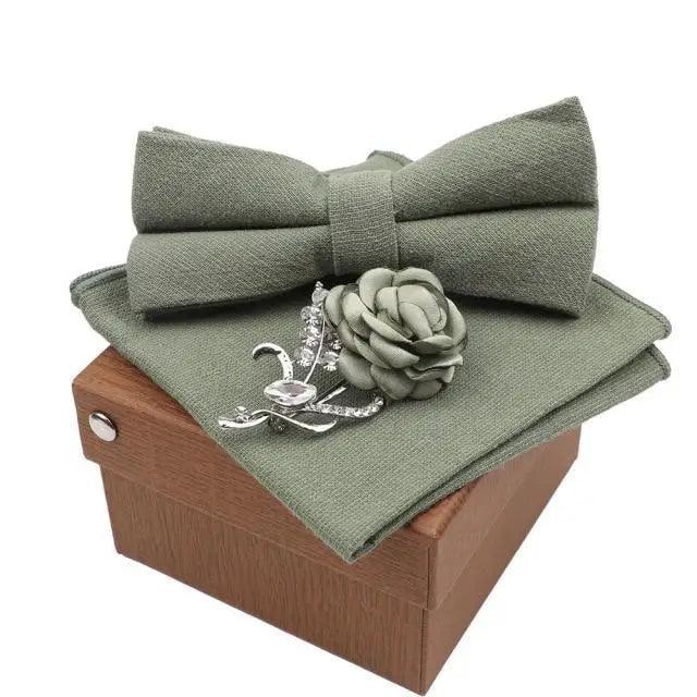 Luxury Men Cotton Colorful Bowtie Elegant Design Perfect Gifts For Men Fashionable Party Bowtie Stevvex