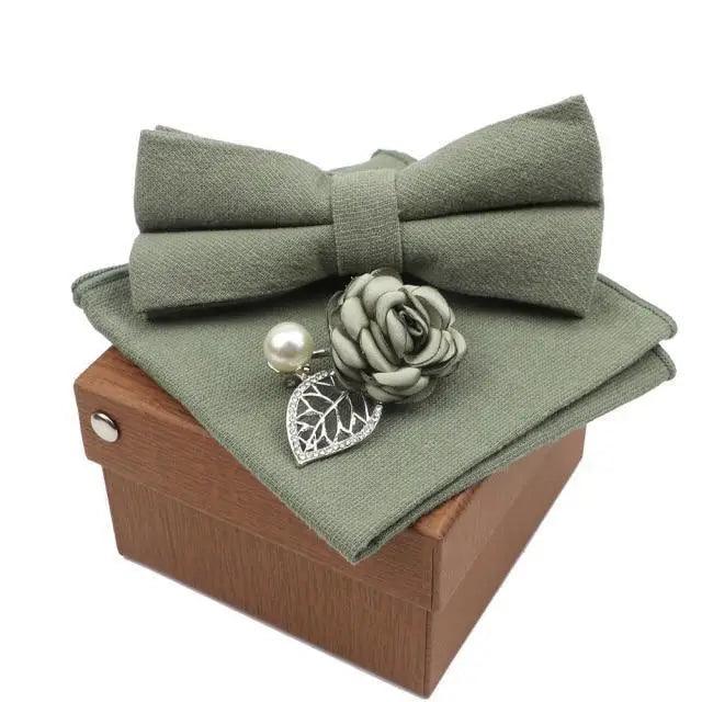 Luxury Men Cotton Colorful Bowtie Elegant Design Perfect Gifts For Men Fashionable Party Bowtie Stevvex