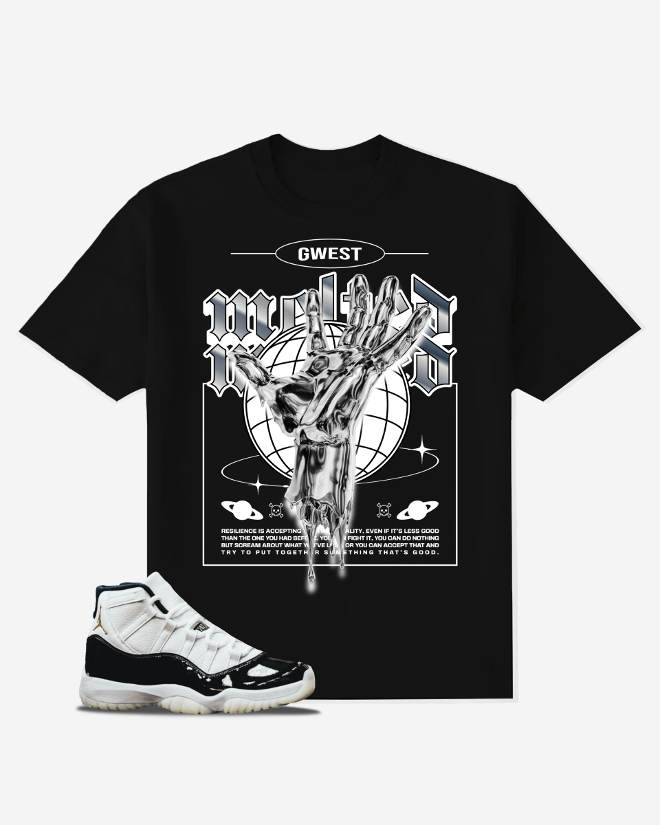 G West Melted Oversized T-Shirt Mens G West