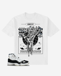 G West Melted Oversized T-Shirt Mens G West