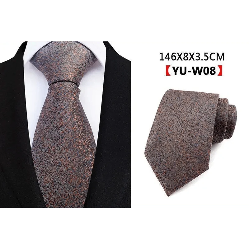 Men Business Elegant Necktie Design Silk Wedding Tie For Men Office Mens Fashion Formal Tie Stevvex