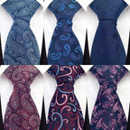 Men Business Elegant Necktie Design Silk Wedding Tie For Men Office Mens Fashion Formal Tie Stevvex