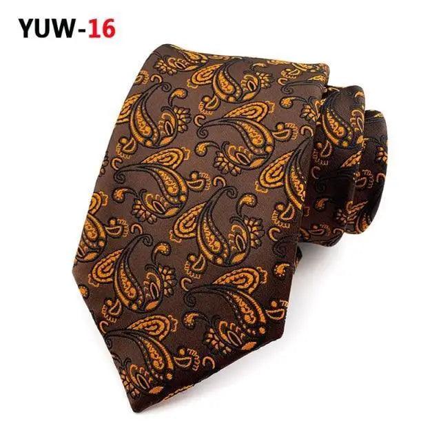 Men Business Elegant Necktie Design Silk Wedding Tie For Men Office Mens Fashion Formal Tie Stevvex