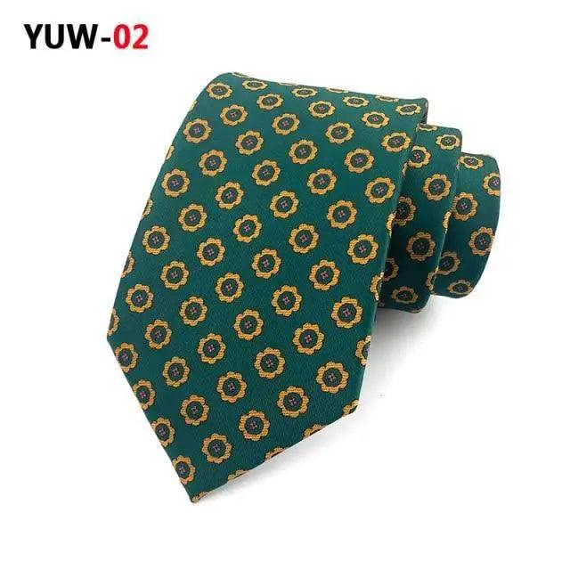 Men Business Elegant Necktie Design Silk Wedding Tie For Men Office Mens Fashion Formal Tie Stevvex