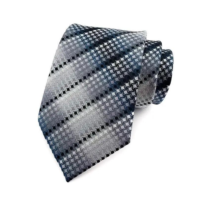 Men Business Elegant Necktie Design Silk Wedding Tie For Men Office Mens Fashion Formal Tie Stevvex