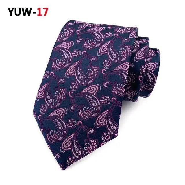 Men Business Elegant Necktie Design Silk Wedding Tie For Men Office Mens Fashion Formal Tie Stevvex