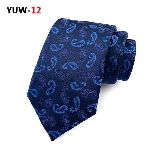 Men Business Elegant Necktie Design Silk Wedding Tie For Men Office Mens Fashion Formal Tie Stevvex