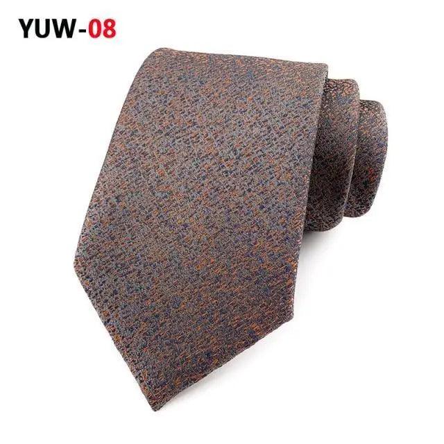 Men Business Elegant Necktie Design Silk Wedding Tie For Men Office Mens Fashion Formal Tie Stevvex