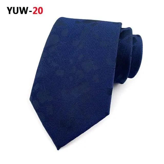 Men Business Elegant Necktie Design Silk Wedding Tie For Men Office Mens Fashion Formal Tie Stevvex