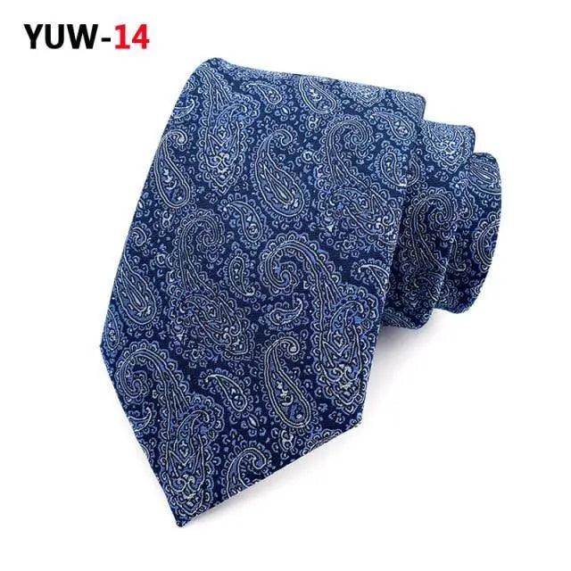 Men Business Elegant Necktie Design Silk Wedding Tie For Men Office Mens Fashion Formal Tie Stevvex