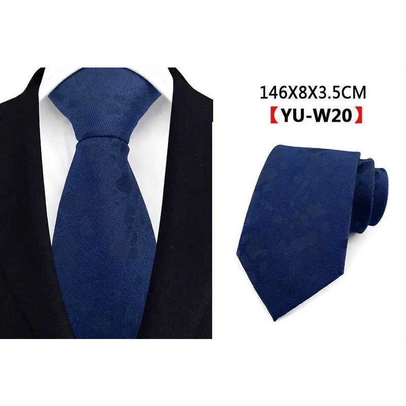 Men Business Elegant Necktie Design Silk Wedding Tie For Men Office Mens Fashion Formal Tie Stevvex