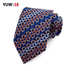 Men Business Elegant Necktie Design Silk Wedding Tie For Men Office Mens Fashion Formal Tie Stevvex