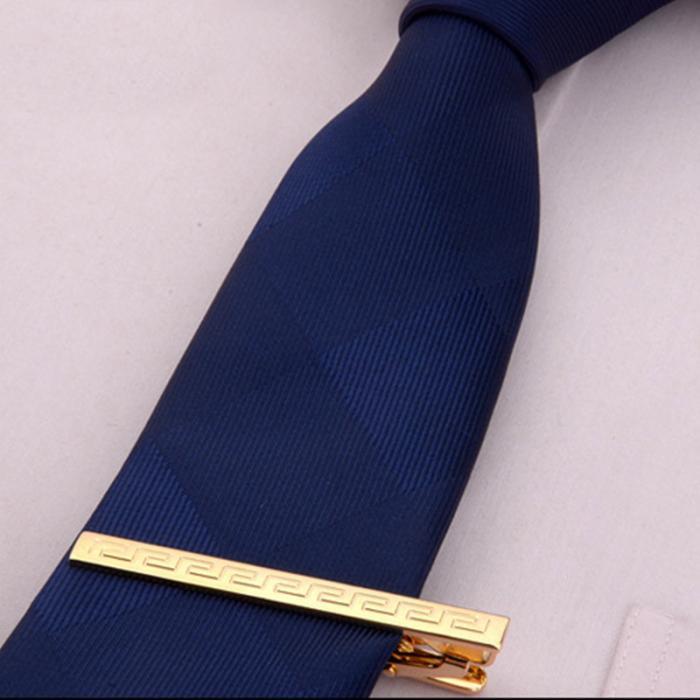 Men Metal Alloy Tie Clip Clamp Necktie Bar Clasp Tie Bar Clip Men's Tie Bar Necktie Bar Men's Tie Accessories Men’s Tie Clips Classic Gift Wedding Bridegroom Business Fashion Formal Gifts Stevvex