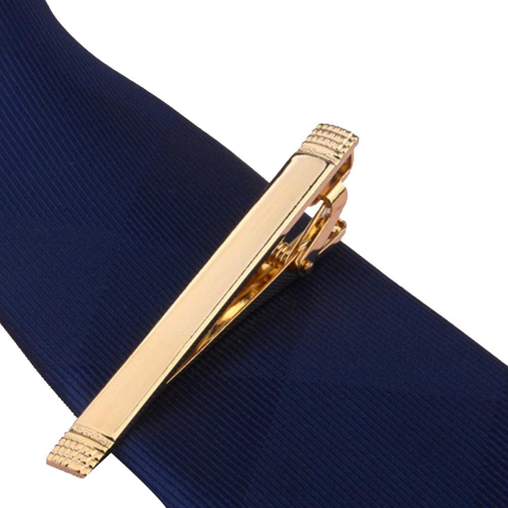 Men Metal Alloy Tie Clip Clamp Necktie Bar Clasp Tie Bar Clip Men's Tie Bar Necktie Bar Men's Tie Accessories Men’s Tie Clips Classic Gift Wedding Bridegroom Business Fashion Formal Gifts Stevvex