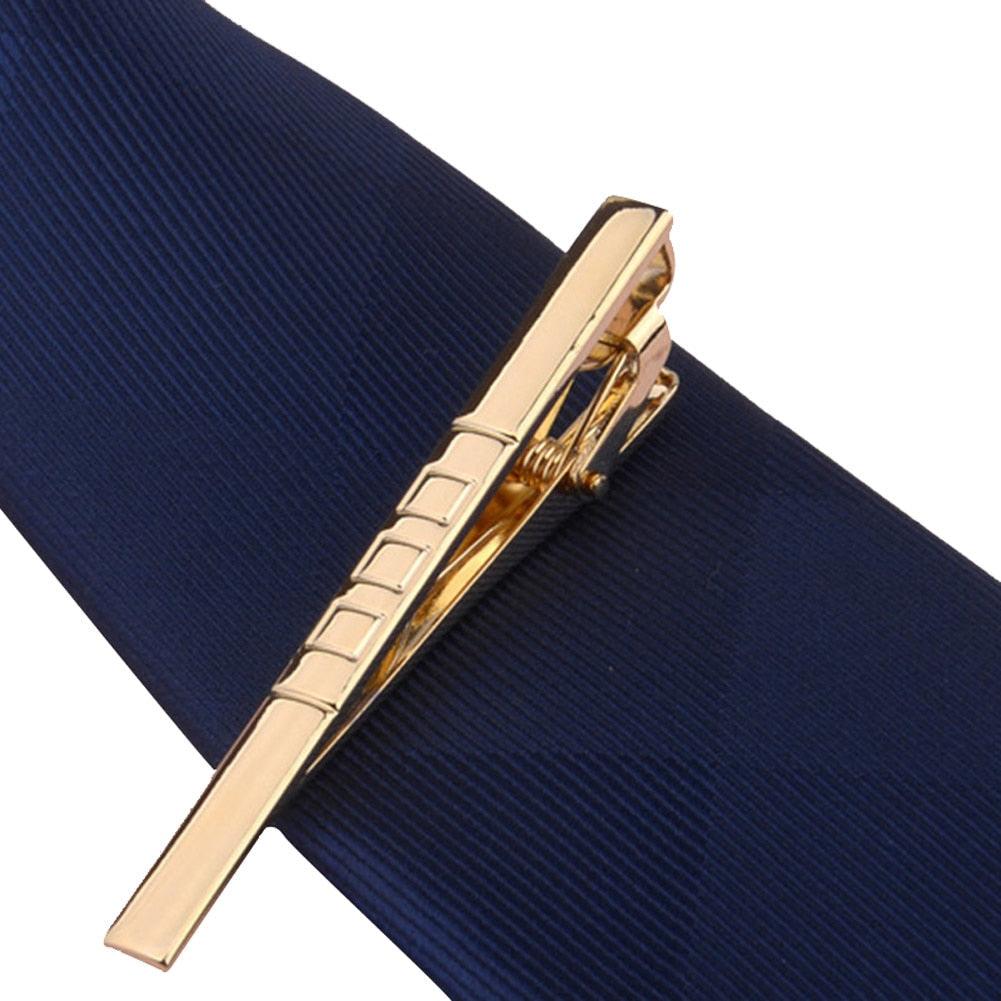 Men Metal Alloy Tie Clip Clamp Necktie Bar Clasp Tie Bar Clip Men's Tie Bar Necktie Bar Men's Tie Accessories Men’s Tie Clips Classic Gift Wedding Bridegroom Business Fashion Formal Gifts Stevvex