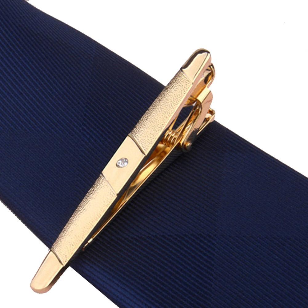 Men Metal Alloy Tie Clip Clamp Necktie Bar Clasp Tie Bar Clip Men's Tie Bar Necktie Bar Men's Tie Accessories Men’s Tie Clips Classic Gift Wedding Bridegroom Business Fashion Formal Gifts Stevvex