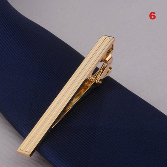 Men Metal Alloy Tie Clip Clamp Necktie Bar Clasp Tie Bar Clip Men's Tie Bar Necktie Bar Men's Tie Accessories Men’s Tie Clips Classic Gift Wedding Bridegroom Business Fashion Formal Gifts Stevvex