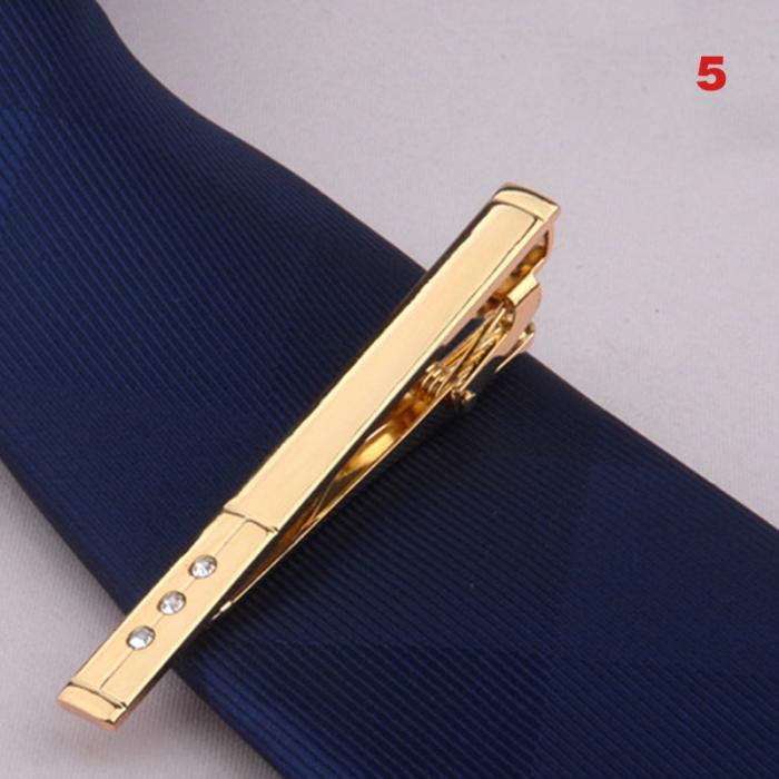 Men Metal Alloy Tie Clip Clamp Necktie Bar Clasp Tie Bar Clip Men's Tie Bar Necktie Bar Men's Tie Accessories Men’s Tie Clips Classic Gift Wedding Bridegroom Business Fashion Formal Gifts Stevvex