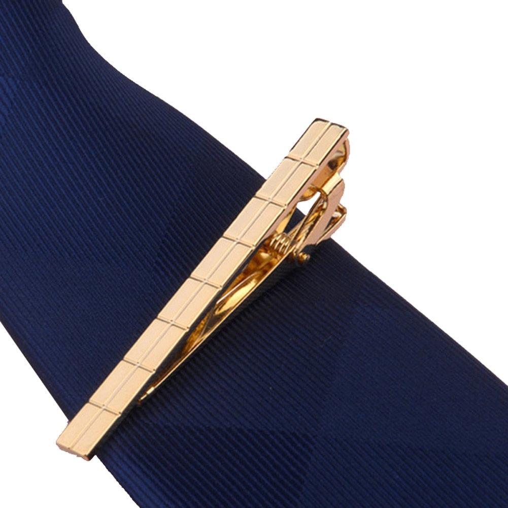 Men Metal Alloy Tie Clip Clamp Necktie Bar Clasp Tie Bar Clip Men's Tie Bar Necktie Bar Men's Tie Accessories Men’s Tie Clips Classic Gift Wedding Bridegroom Business Fashion Formal Gifts Stevvex