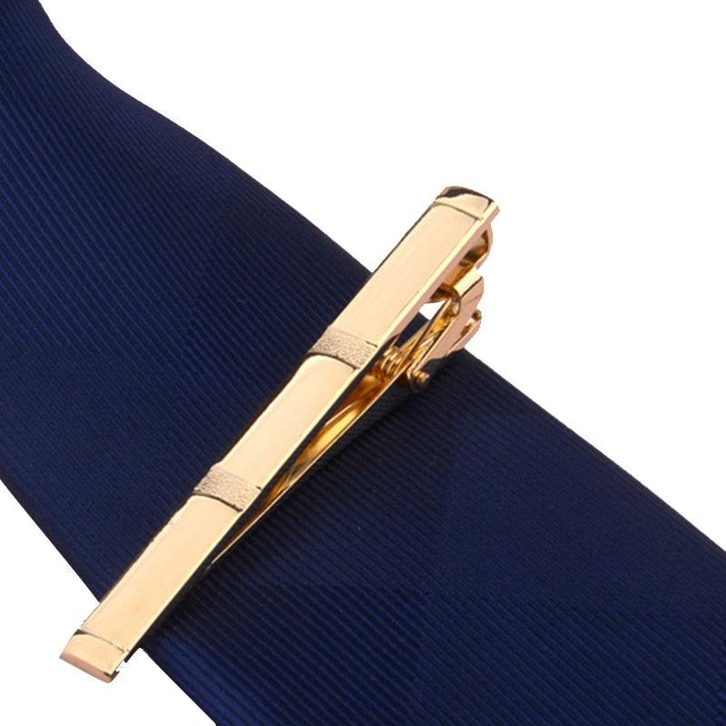 Men Metal Alloy Tie Clip Clamp Necktie Bar Clasp Tie Bar Clip Men's Tie Bar Necktie Bar Men's Tie Accessories Men’s Tie Clips Classic Gift Wedding Bridegroom Business Fashion Formal Gifts Stevvex