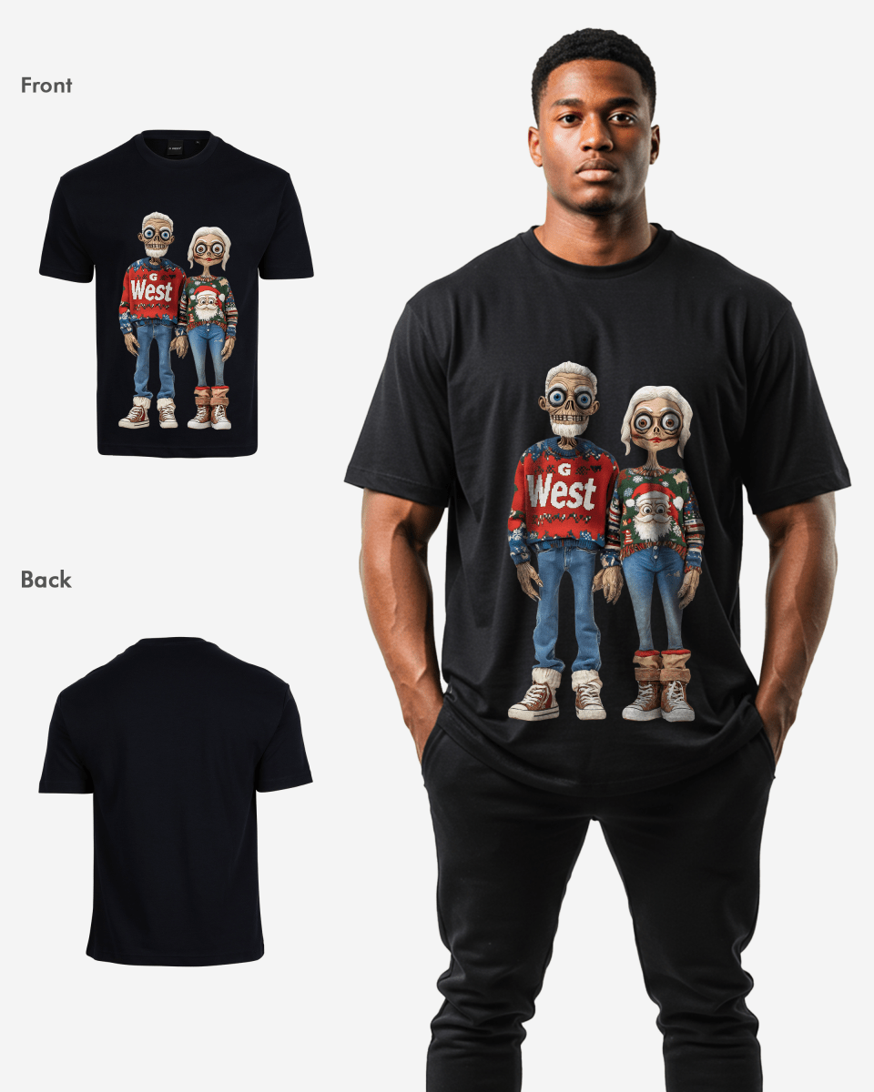 G West Merry Match Oversized T-Shirt Mens G West