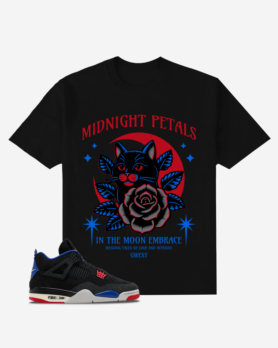 G West Midnight Petals Oversized T-Shirt Men G West
