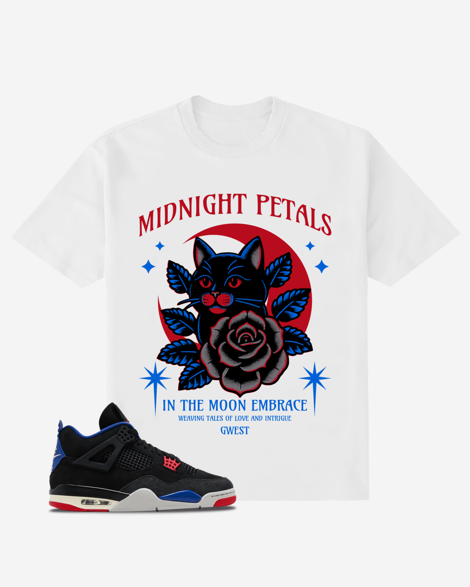 G West Midnight Petals Oversized T-Shirt Men G West