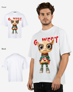 G West Mistletoe Mischief Oversized T-Shirt Mens G West