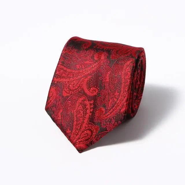 Modern Style Black Brown Wedding Neck Ties For Men Stylish Stripe Design Wedding And Casual Suit Neckties For Men Stevvex