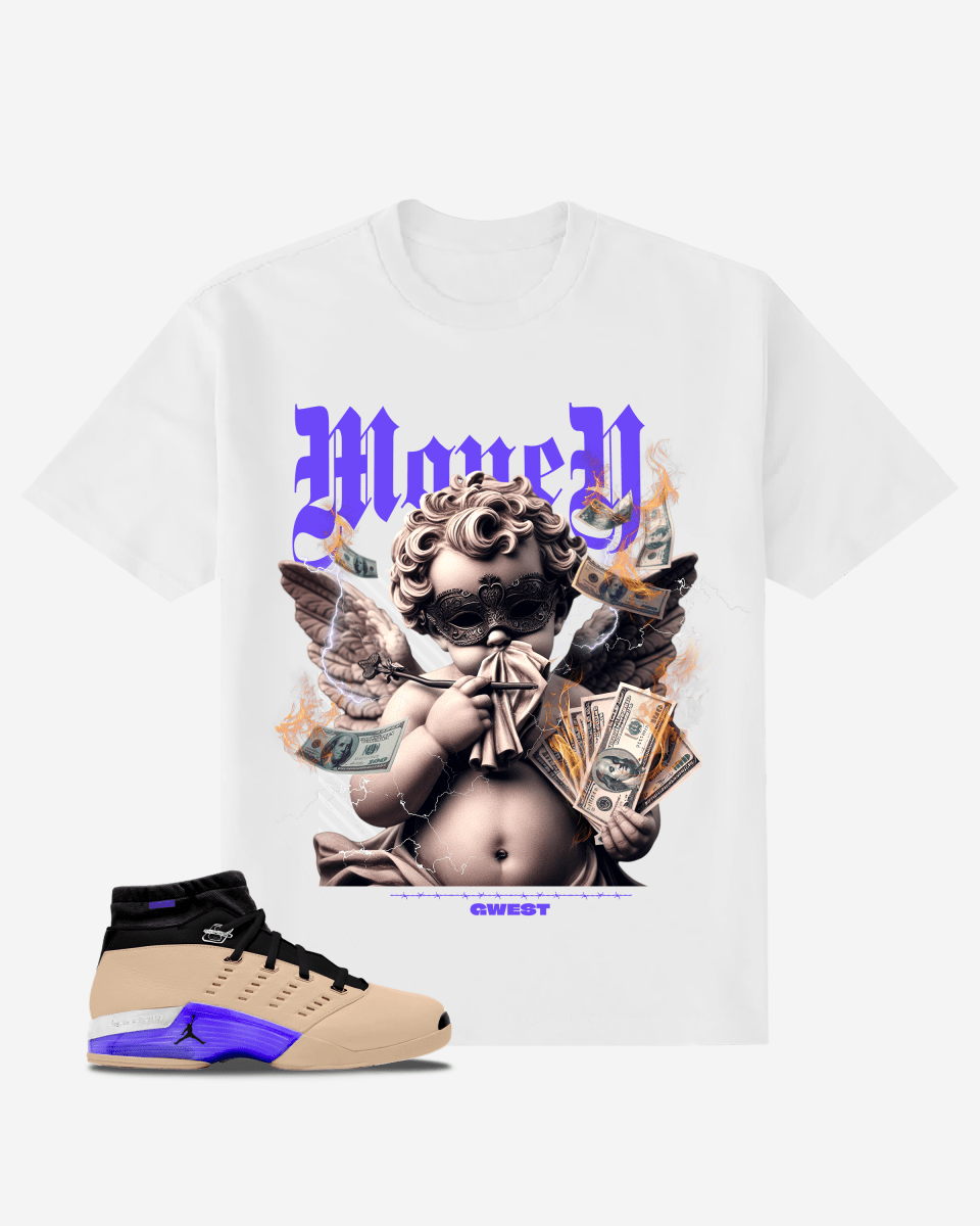 G West Money Is Everything Oversized T-Shirt Mens G West