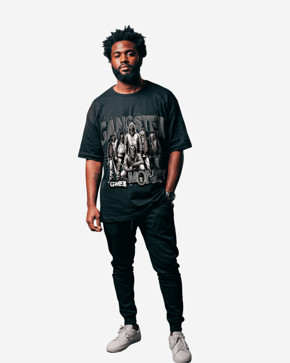 Camiseta Oversize para Hombre G West Money Legacy