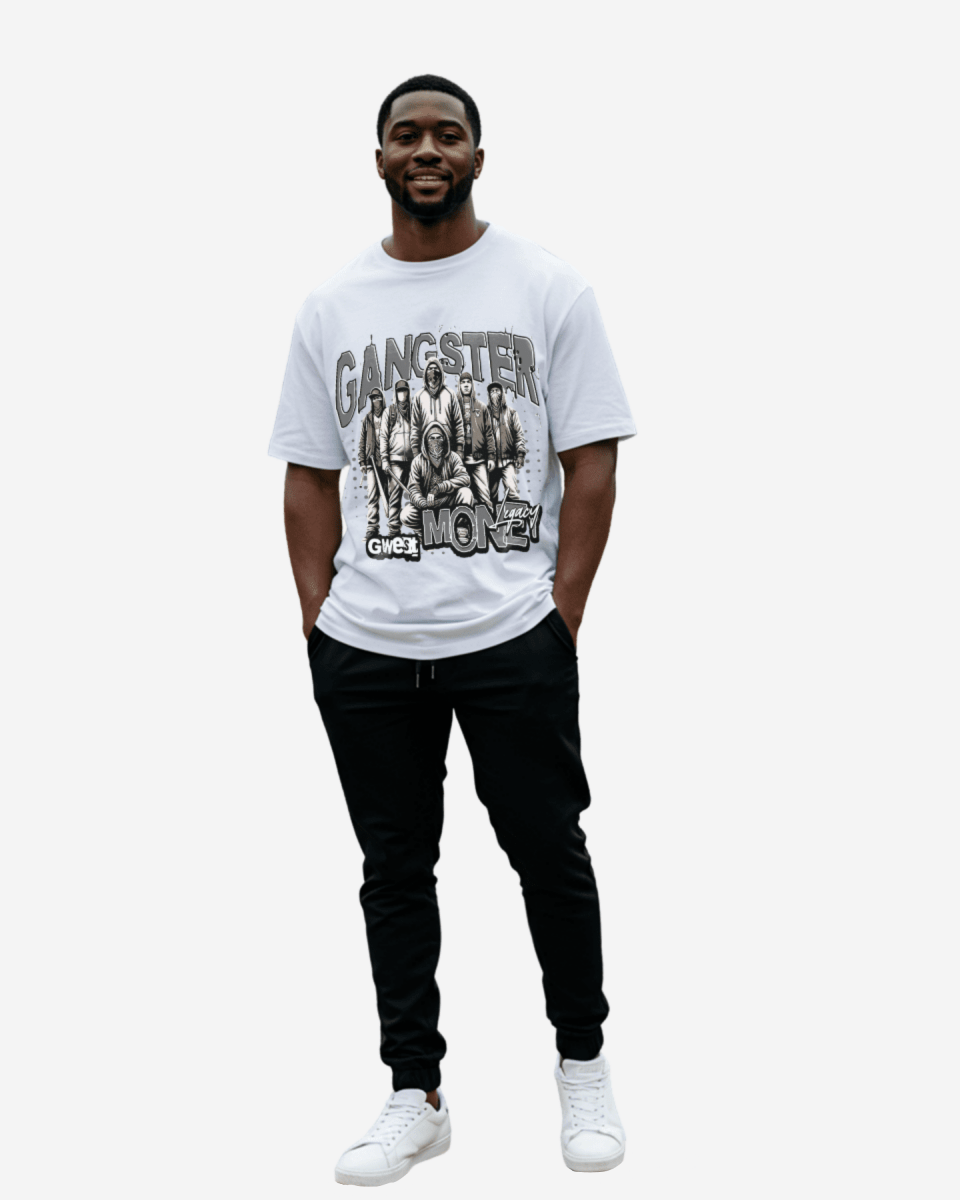 Camiseta Oversize para Hombre G West Money Legacy