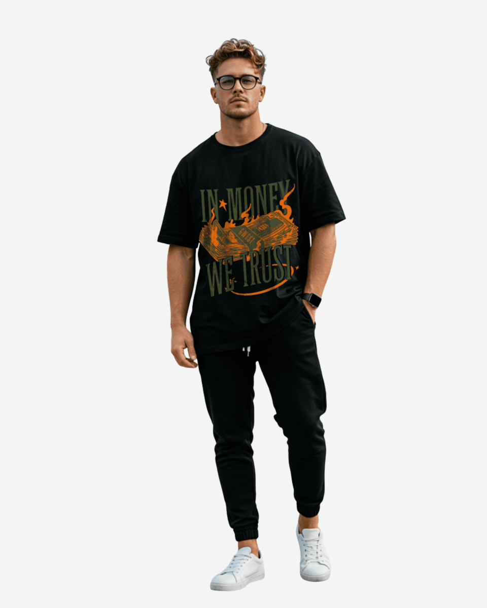 G West Money Camiseta Holgada Hombre
