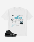 G West Money Reflections Oversized  T-Shirt Mens G West