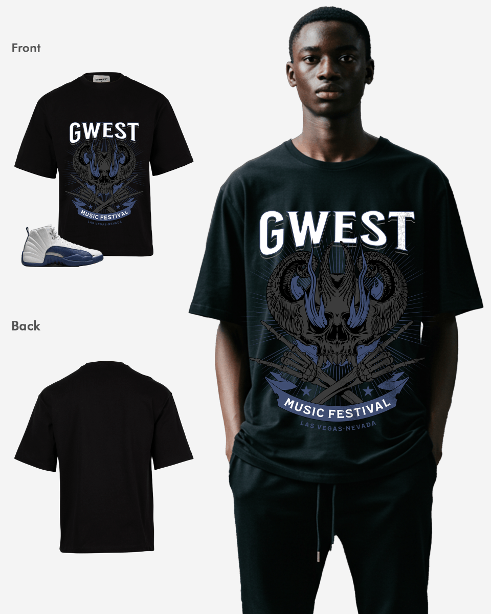 G West Music Festival Oversized T-Shirt Mens G West