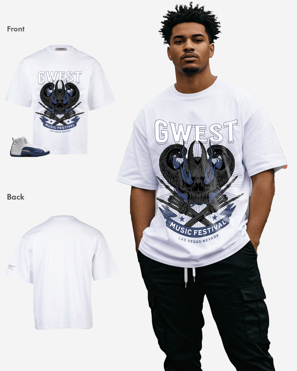 G West Music Festival Oversized T-Shirt Mens G West