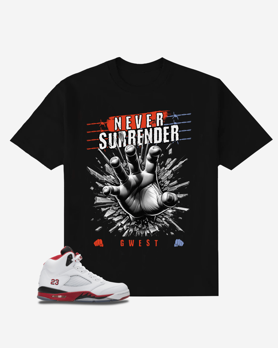 G West Never Surrender Oversized T-Shirt Mens G West