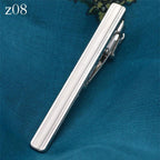 New Metal Silver Color Tie Clip For Men Wedding Necktie Tie Clasp Clip Tie Clips for Men Tie Bar Clip  Regular Ties Necktie Wedding Business Tie Pin Clips Gentleman Ties Bar Elegant Men's Accessories Stevvex