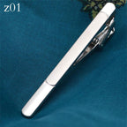 New Metal Silver Color Tie Clip For Men Wedding Necktie Tie Clasp Clip Tie Clips for Men Tie Bar Clip  Regular Ties Necktie Wedding Business Tie Pin Clips Gentleman Ties Bar Elegant Men's Accessories Stevvex